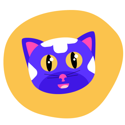 personnage de chat bleu nommé Kawaneko