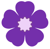 image d'une orchidé violette