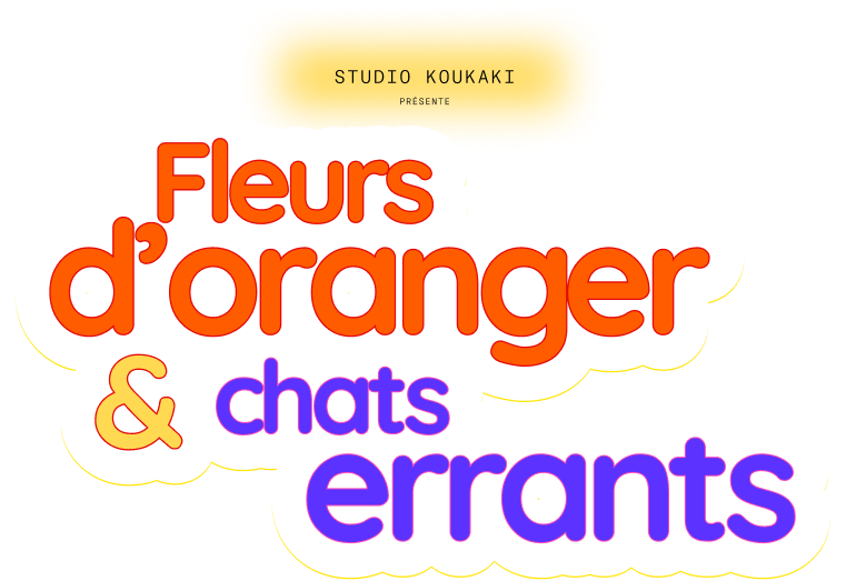 Fleurs d'oranger chats errants – Studio Koukaki